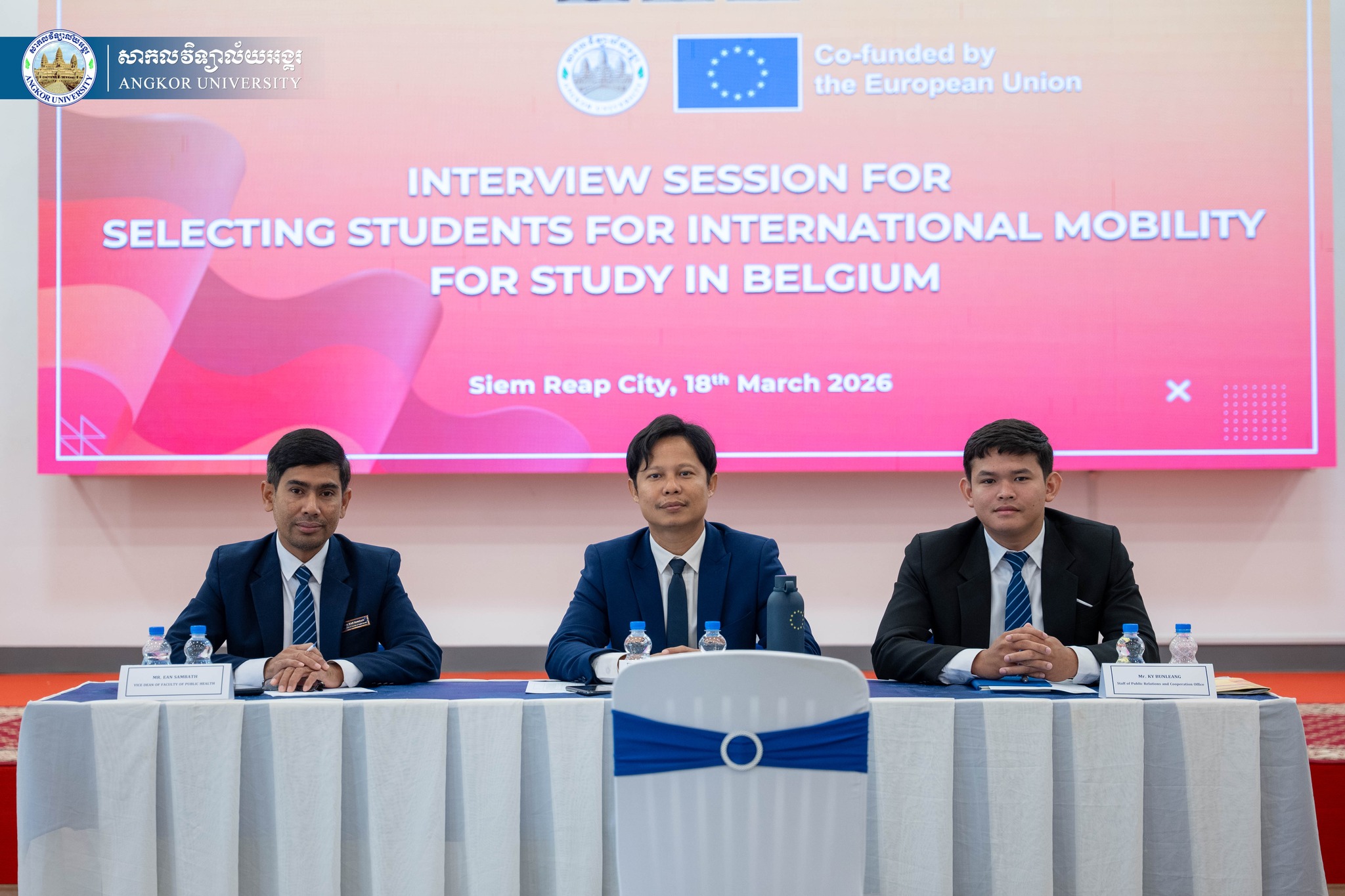 International Mobility Selection: Nursing Students Prepare for Belgium Exchange