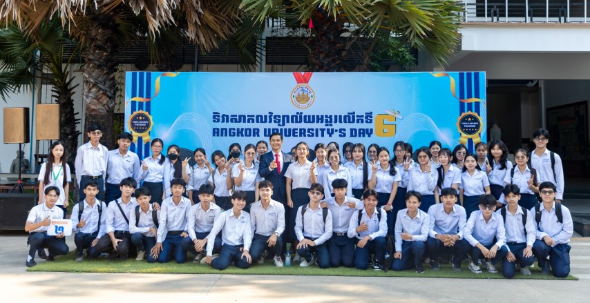 Unlocking Futures: The 6th Angkor University Day Inspires Thousands of High School Students